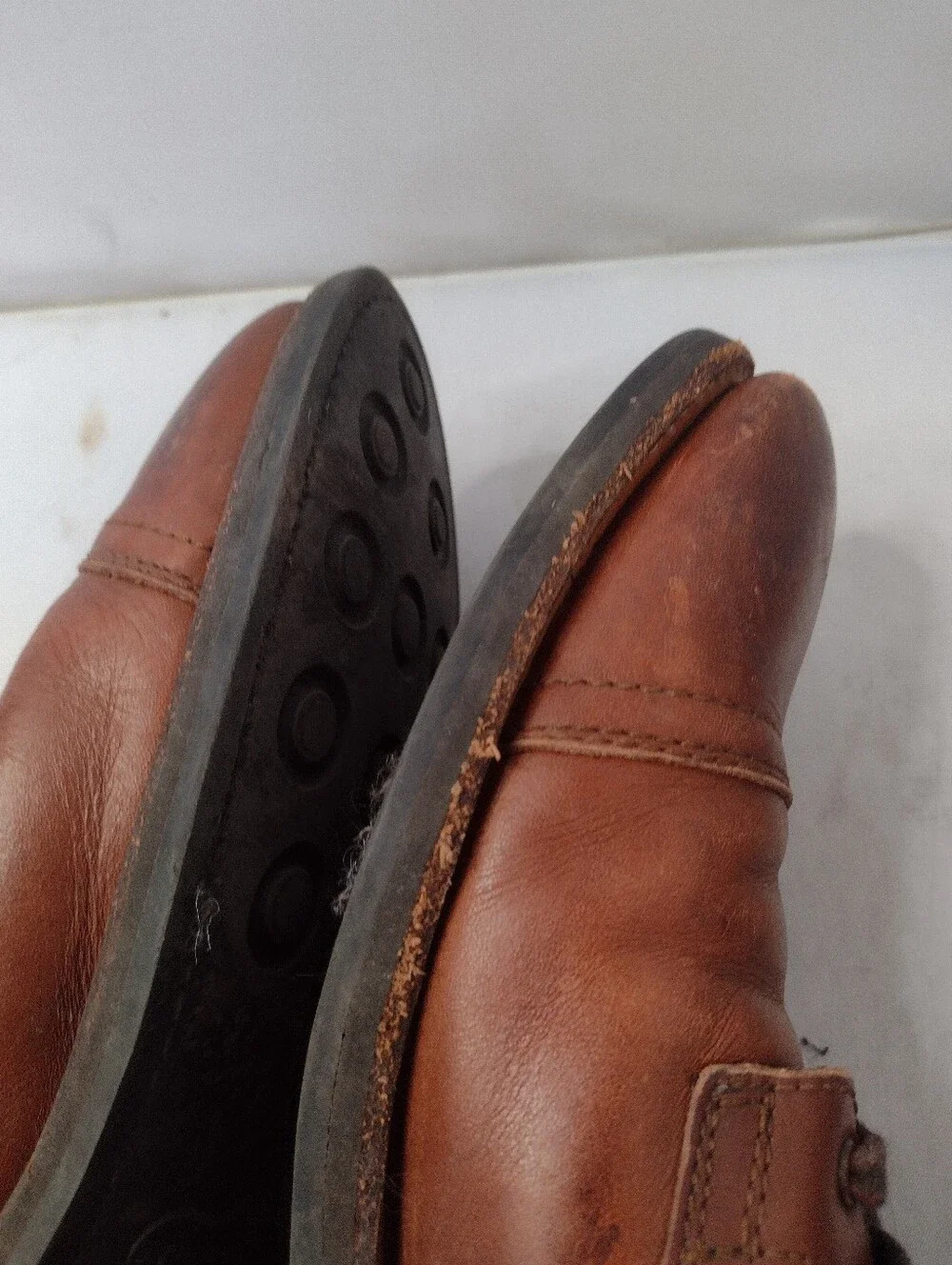 Thursday Boot Co Captain Leather Ankle Boot Brown Men size 11 Lace Up XX